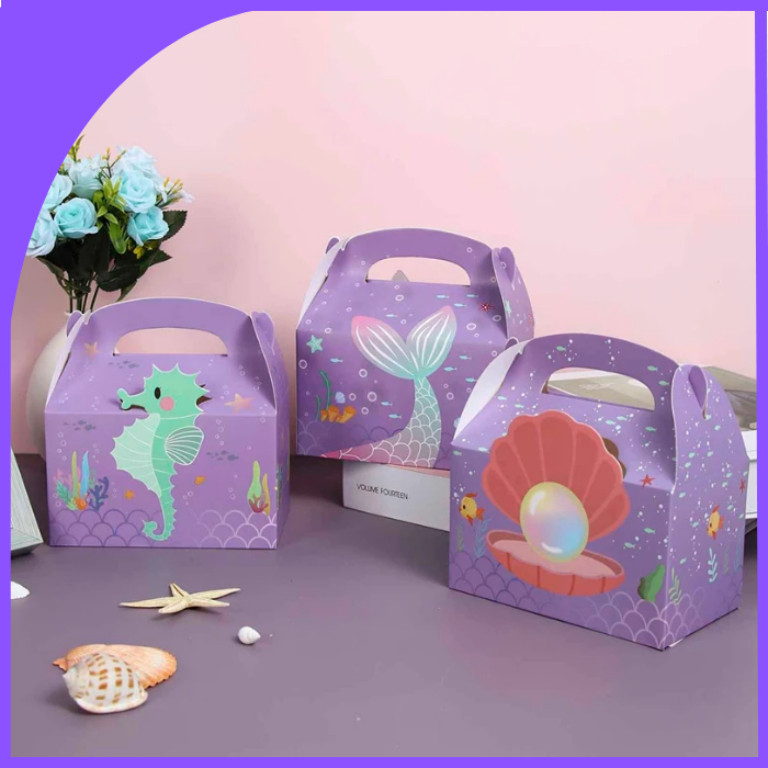 

BOX GABLE MERMAID 10 PCS / 10PCS PLASTIK BINGKISAN MERMAID / GOODIE BAG ANAK ULANG TAHUN / GIFTBAG BIRTHDAY / PAPERBAG MERMAID / TAS KADO IKAN DUYUNG / KANTONG PLASTIK MERMAID / PLASTIK BINGKISAN ULANGTAHUN ANAK