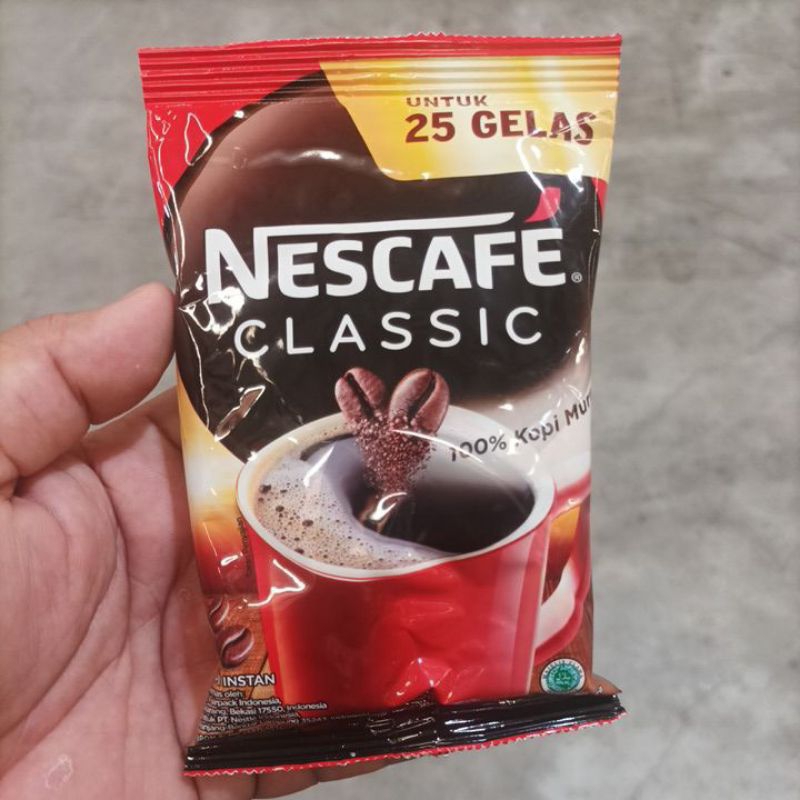 

NESCAFE CLASSIC KOPI INSTAN SACHET BAG 50GR SS91