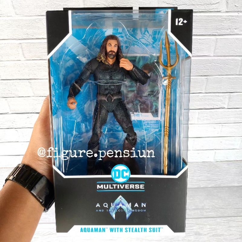 DC MULTIVERSE MCFARLANE MOVIE AQUAMAN AND THE LOST KINGDOM WITH STEALTH SUIT ACTION FIGURE