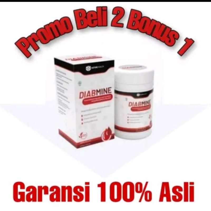 DIABMINE OBAT DIABETES / DIABETS / KENCING MANIS  HERBAL BPOM