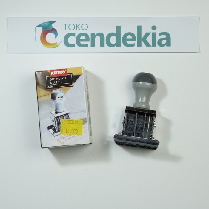 Stempel KENKO S-68 Stempel Lunas dan Tanggal Date Stamp Paid