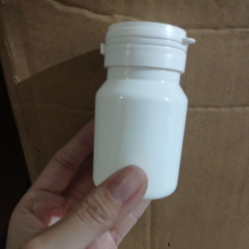 Botol kapsul /botol obat/ botol obat 30 kapsul ( putih susu)