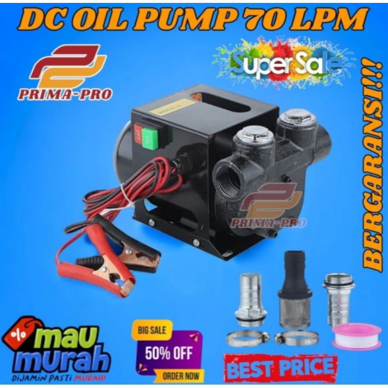 Pompa Solar Dc 12 Volt Pompa Solar Dc 24 Volt 70L/M 1" Primapro Dc