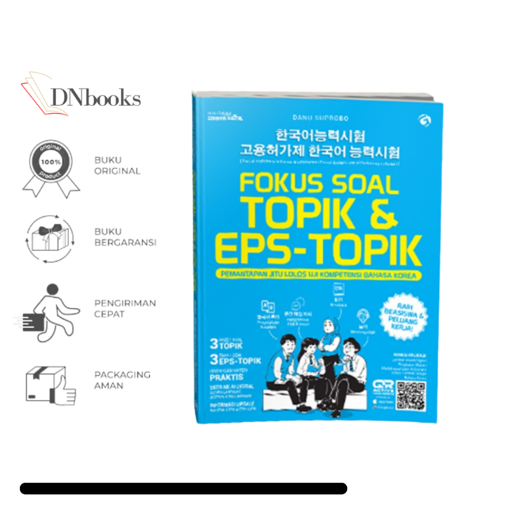 BUKU BAHASA KOREA - FOKUS SOAL TOPIK & EPS-TOPIK