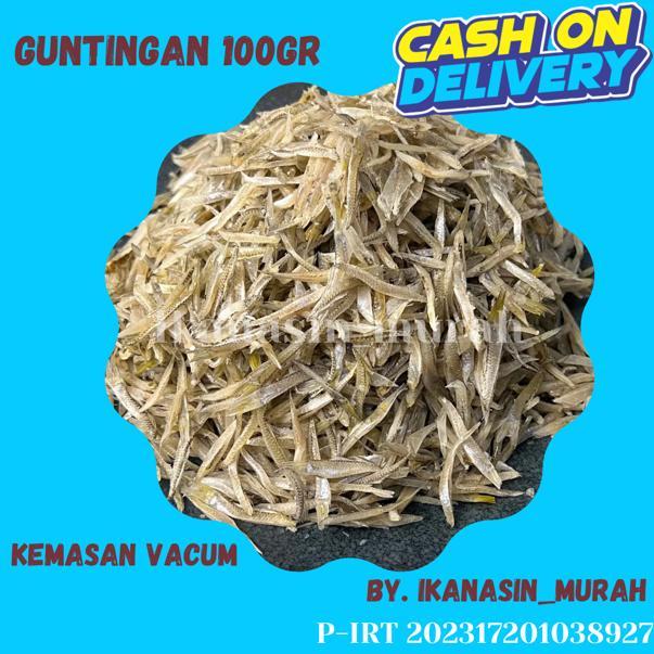 

IKAN TERI GUNTING 100 GRAM / IKAN ASIN MURAH BISA COD