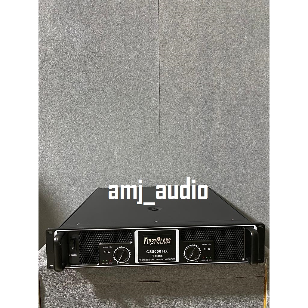 power amplifier firstclass cs 8000 hx cs8000 hx cs8000hx class h 3600w