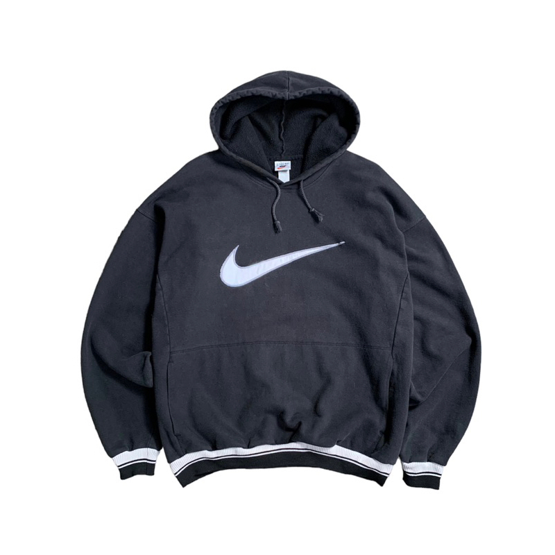 Vintage 90s Nike Big Swoosh Hoodie