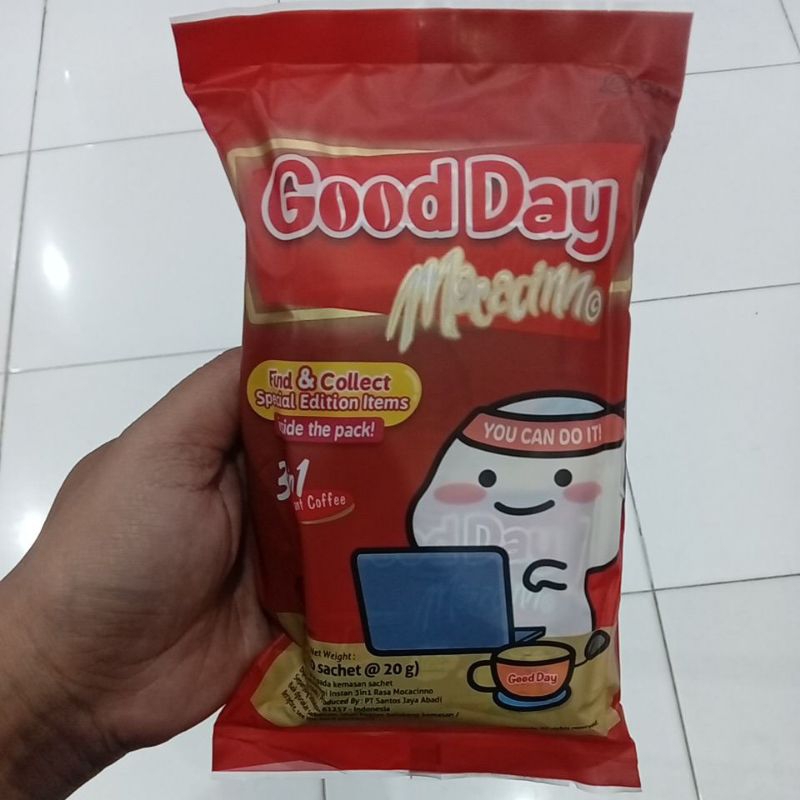 

Mahbubah - Good Day 20 g @10 Sachet Mocacinno Bag