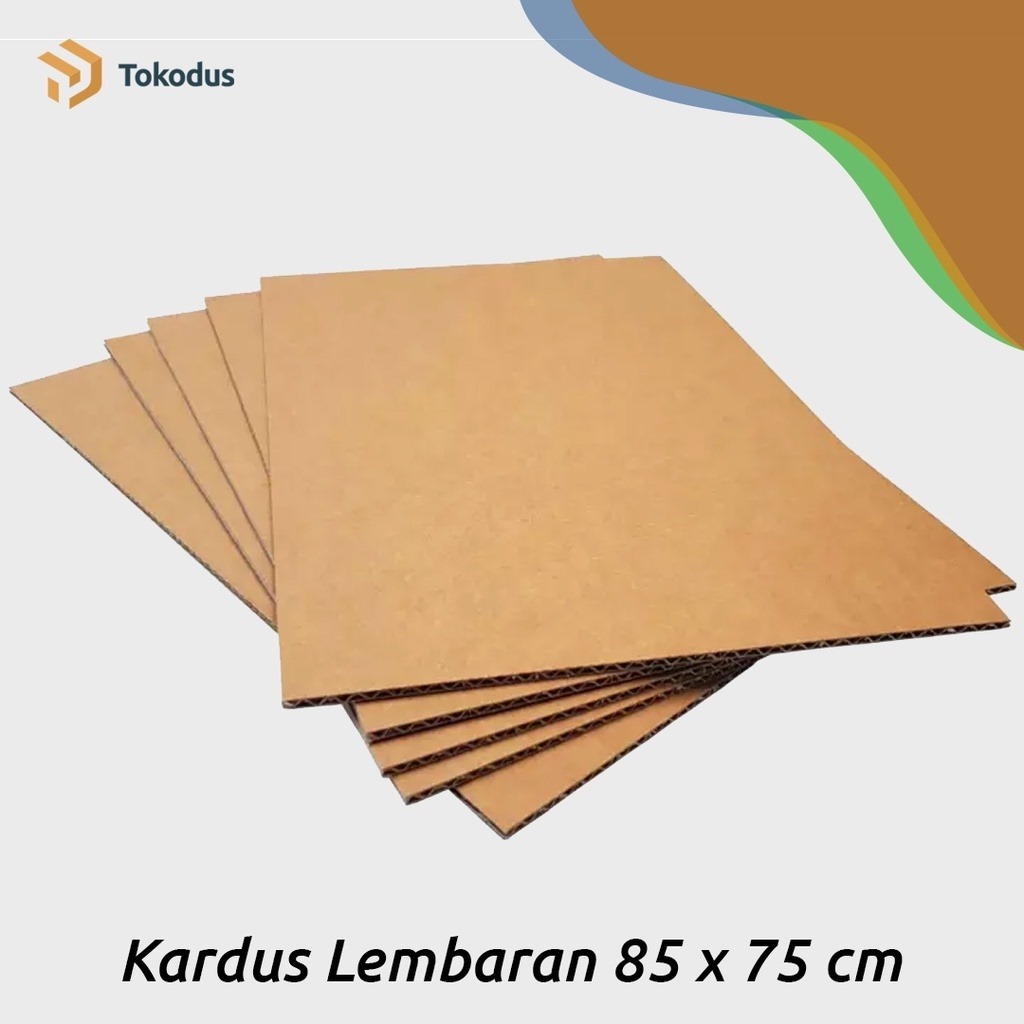 

Kardus Karton Lembaran Uk 85 x 75 cm & Uk 60 x 40 cm Sheet Single Wall Corrugated B/Flute - Tokodus Pagarasih