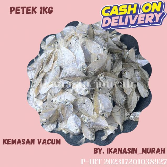 

IKAN ASIN PETEK / PERAK /PEYEK 1KG / IKAN ASIN MURAH BISA COD