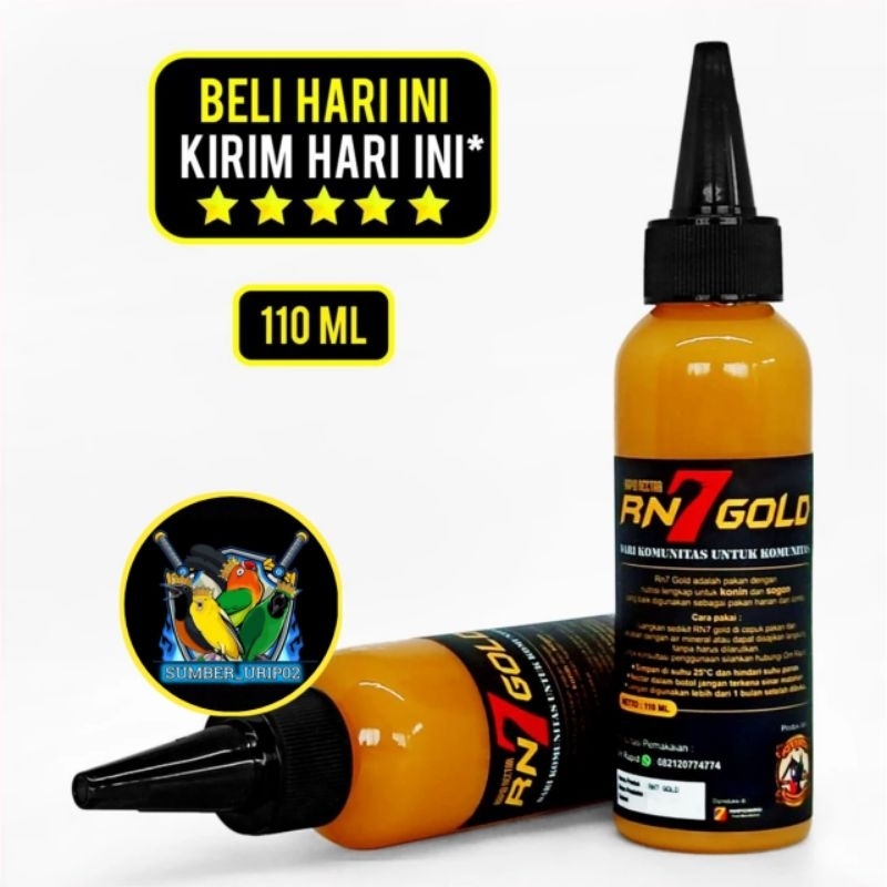 RN7 GOLD RAPID NECTAR GOLD PAKAN COLIBRI JUARA