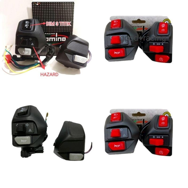 saklar mio polos saklar aerox hazard saklar variasi mio hazard pnp