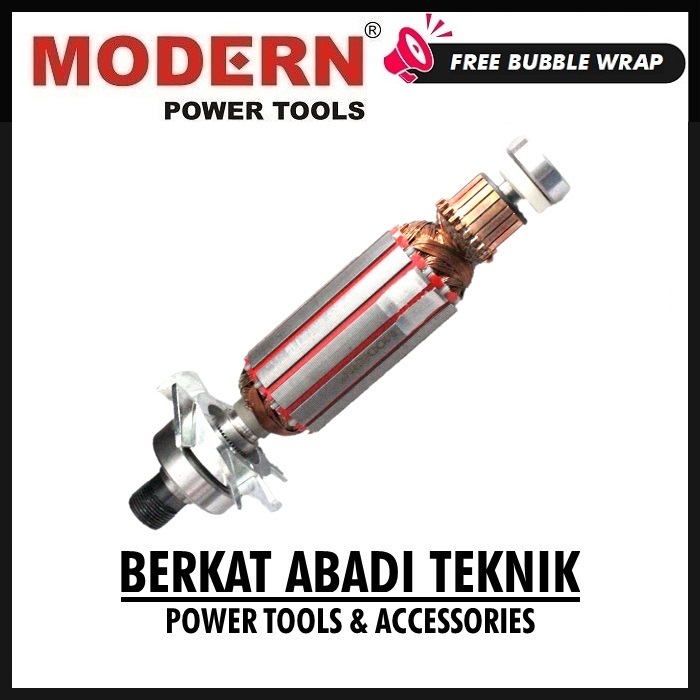 MODERN Armature M2750 Angker Mesin Router Profil Kayu Wood Trimmer Trimer M-2750