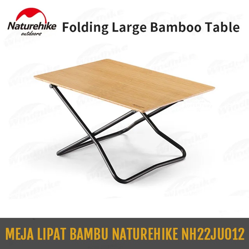 MEJA LIPAT BAMBU NATUREHIKE NH22JU012