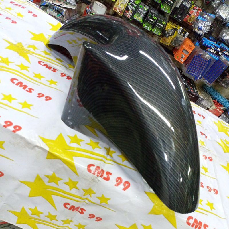 spakbor depan ninja R carbon