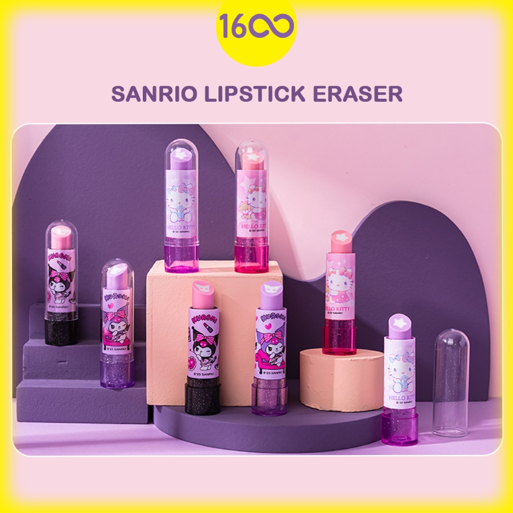 

Penghapus Sanrio bentuk Lipstick | Sanrio Lipstick Eraser