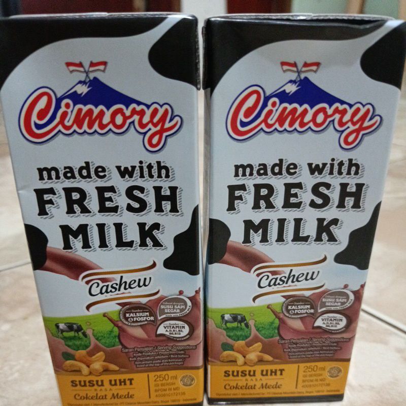 

susu Cimory cashew uht 250ml