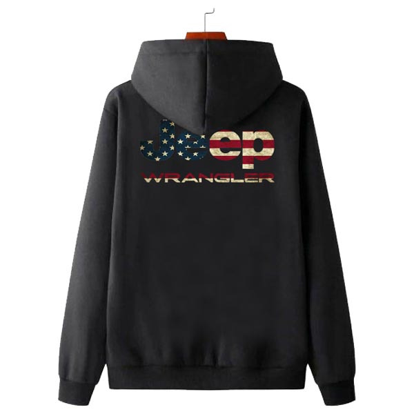 New Jaket Hoodie Jeep Wrangler Hoodie Bahan Cotton Fleece
