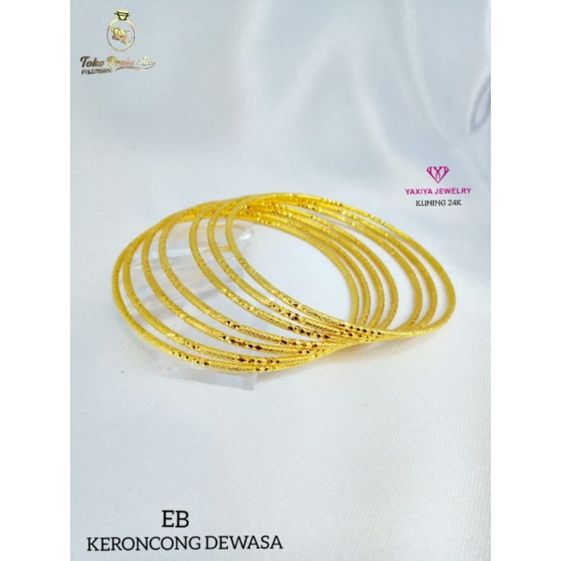 gelang keroncong replika mas 24