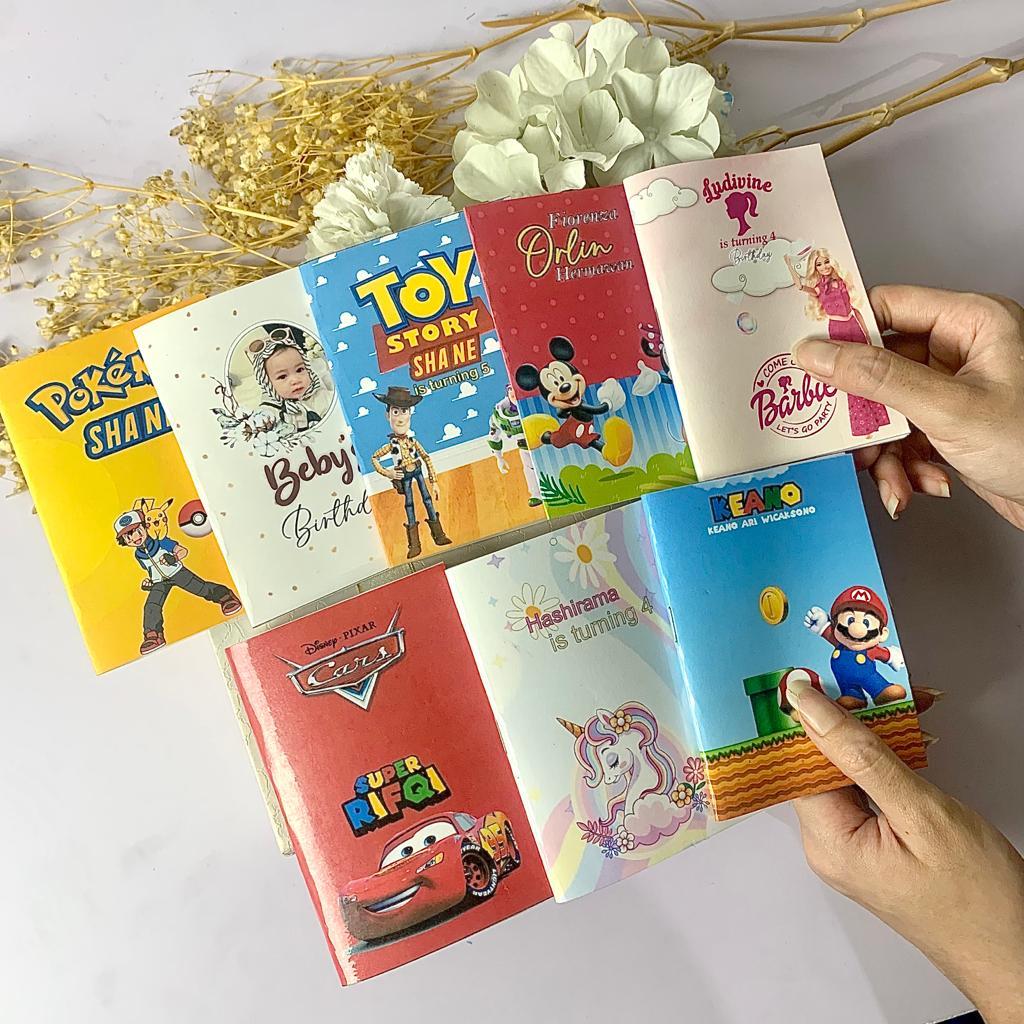 

Custom Notebook Mini Buku Kecil Catatan Scrapbook Mini Buku Notes Kecil Alat Tulis Sekolah 16 Lembar