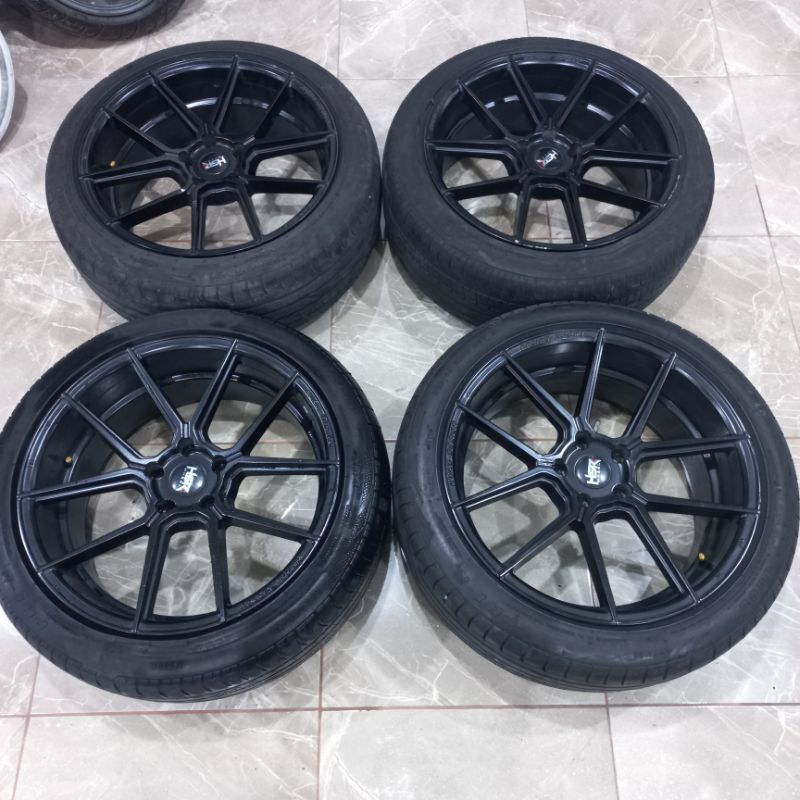 VELG HSR PINI R19X8.5 H5X114'3 + BAN 235/45 R19 ACCELERA PHI-R SECOND