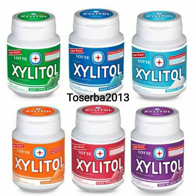 

8.8 Permen Karet Xylitol 58gr - Isi 40 Butir - Permen Bebas Gula