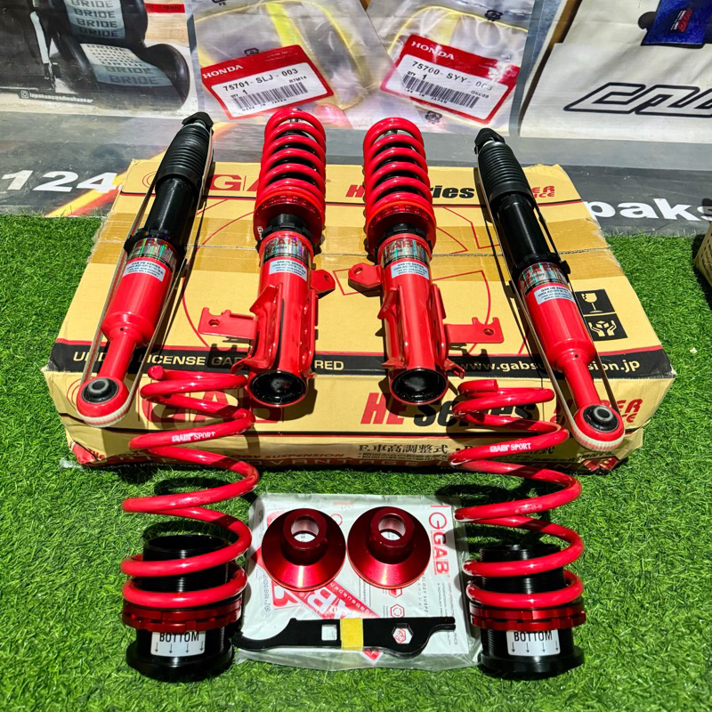coilover GAB he series honda jazz gk 5 ,ge ,city,brio,mobilio