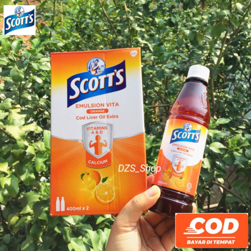 SCOTT'S EMULSION Orange 400ml
