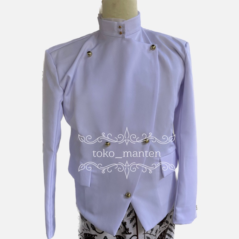 BESKAP SOLO PUTIH POLOS / BESKAP JAWA SOLO PUTIH