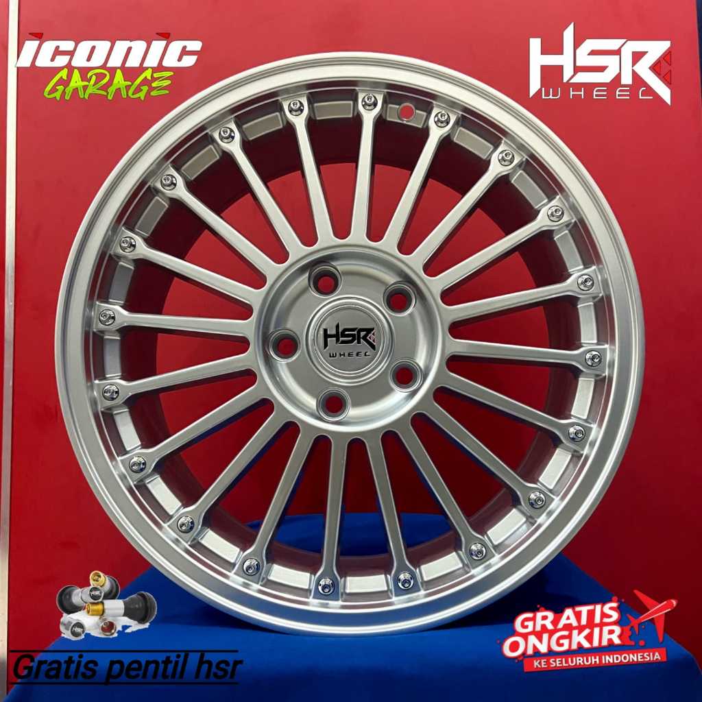 velg mobil ring17 HSR JJC pelek ring17 untuk innova, expander, hrv, crv, terios, rush, dll