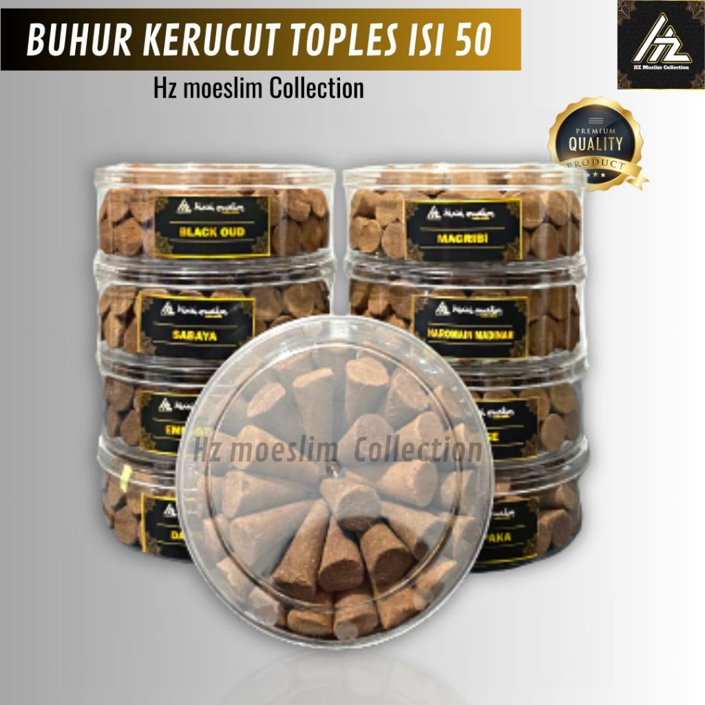 Buhur Kerucut / Buhur Gahru /Bukhur Bakhor Dupa Al Mabruk Gaharu/Pengharum Ruangan Dan Aroma Terapi
