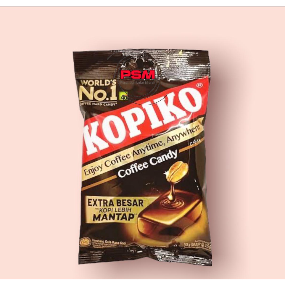 

✔️ ~PSM~ KOPIKO PERMEN KOPI COFFEE CANDY EXTRA BESAR