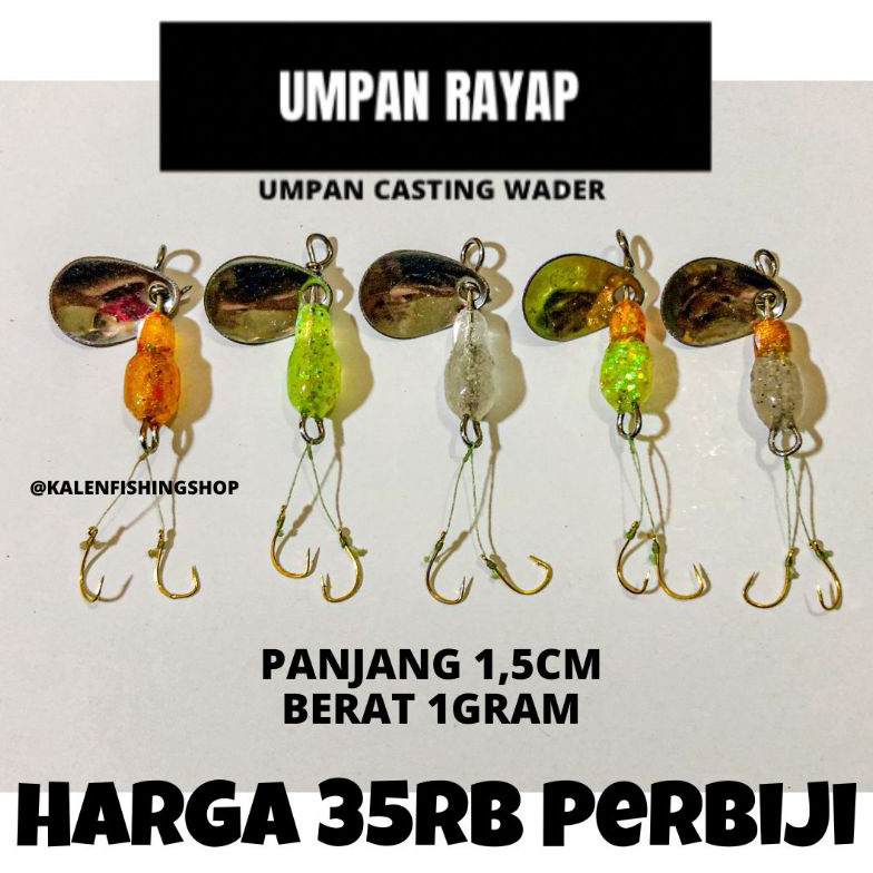 Special Edition.. UMPAN RAYAP KALEN / UMPAN CASTING WADER LW0