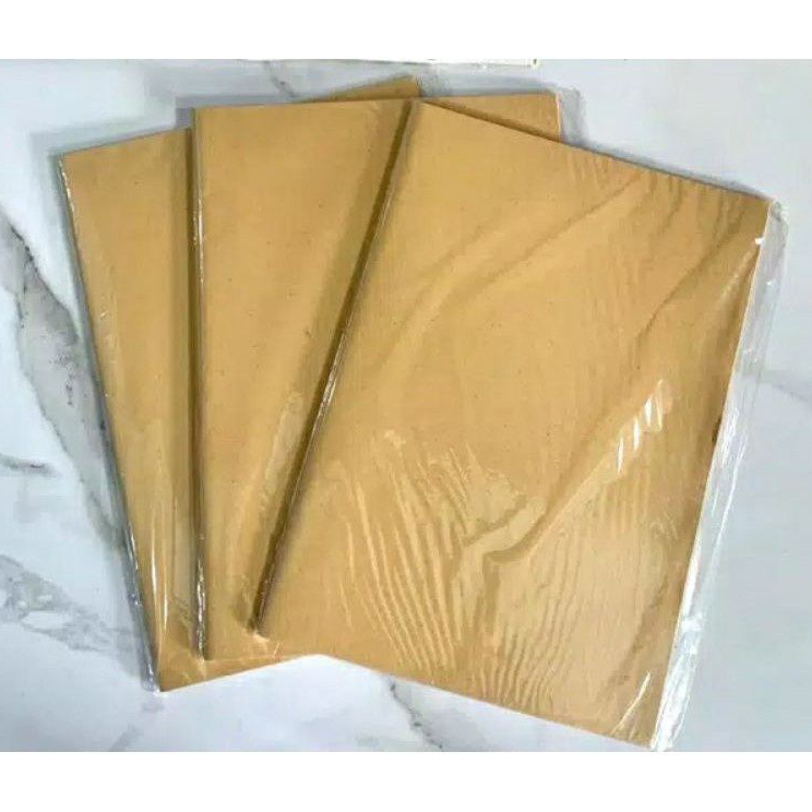 

Terbaru SAMPUL COKLAT POLOS UK.KUARTO (ISI 20 LBR)