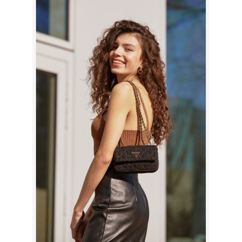 Guess Cessily Micro Mini Crossbody Bags Women One Size Size: 17X11X6 Cm