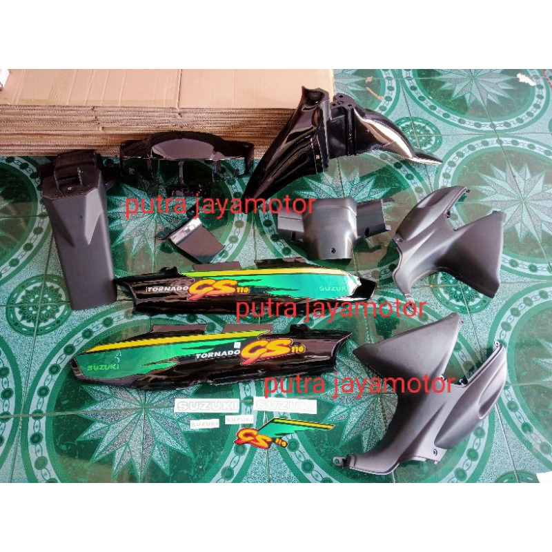 BODISET BODI FULLSET TORNADO GS set polet hijau