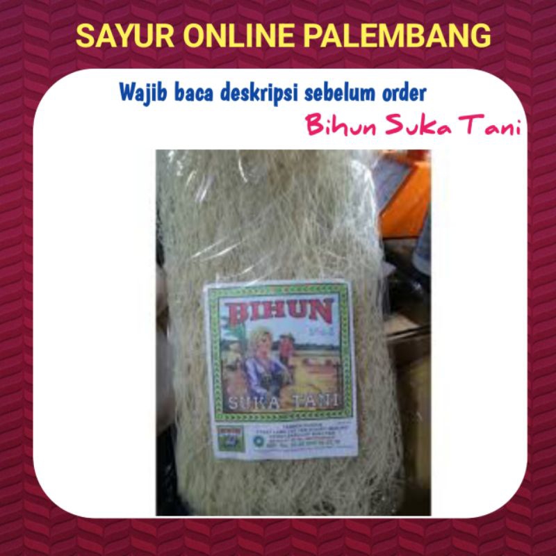 

Bihun Cap Suka Tani Pee Bungkus - Toko Sayur Sembako Online Palembang