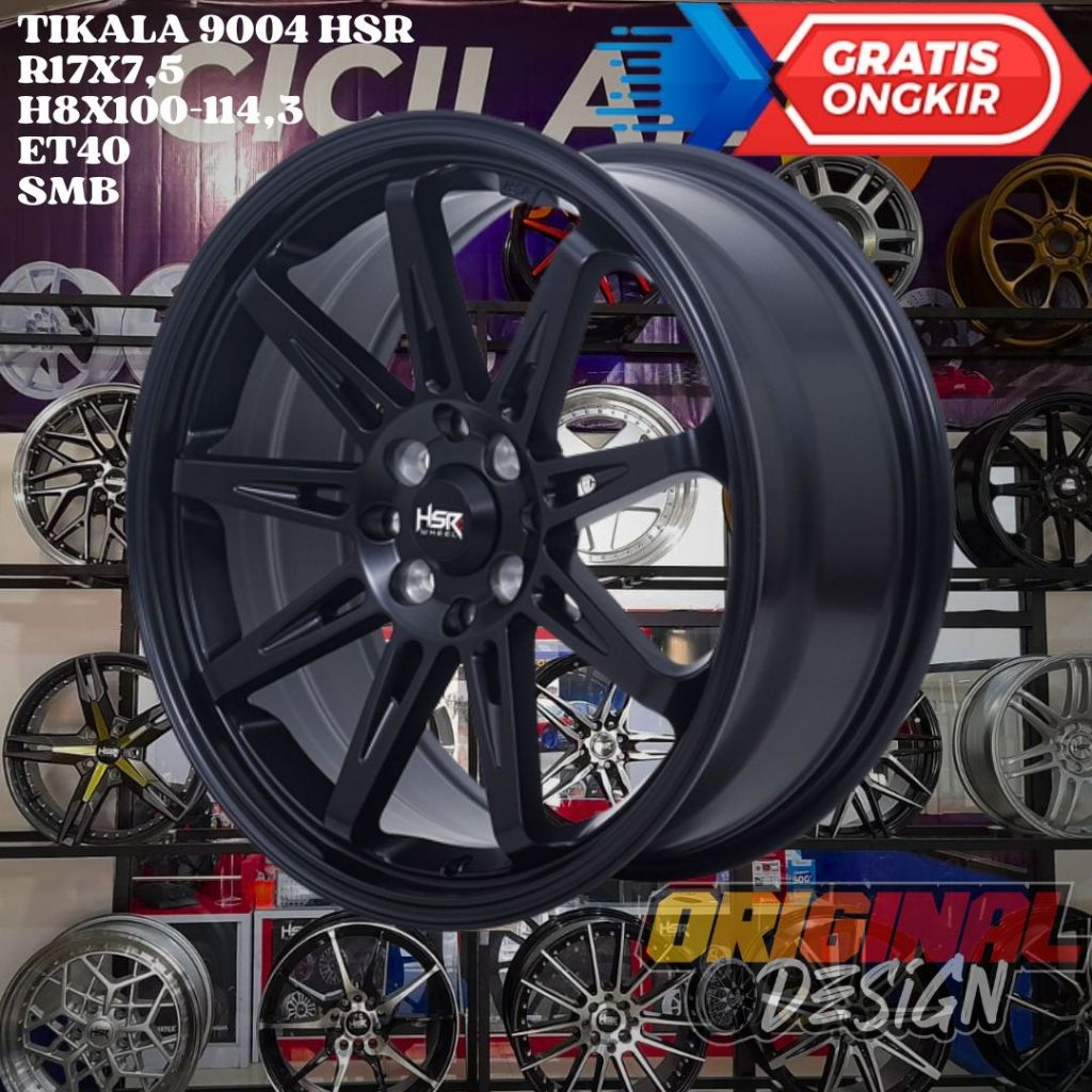 Velg Mobil Freed , Mobilio , Mazda2 , Familia , HSR TIKALA Ring 17 R17