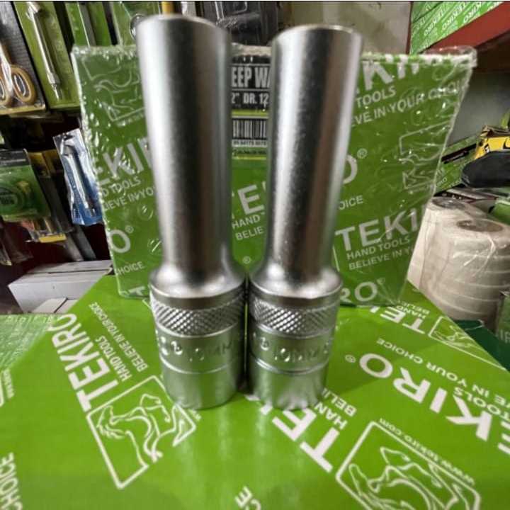 Kunci Sok Panjang 12mm/Mata Sock Panjang 12mm TEKIRO/Deepwall Socket TEKIRO