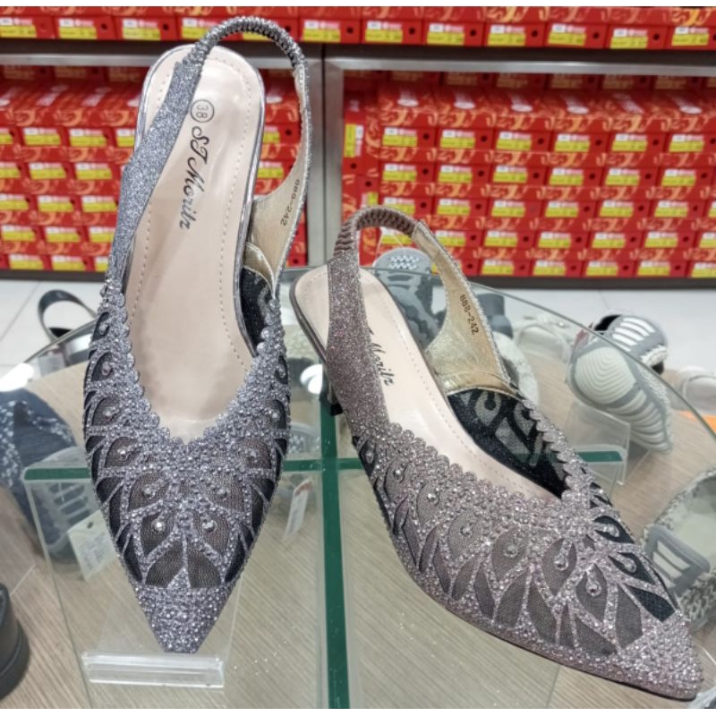 Sepatu Sandal Pesta Hak ST.MORITZ