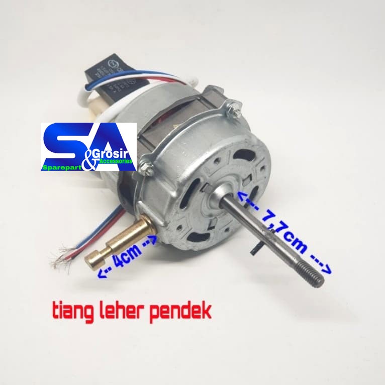 Dinamo kipas MIYAKO standfan leher 4cm pendek kipas angin berdiri