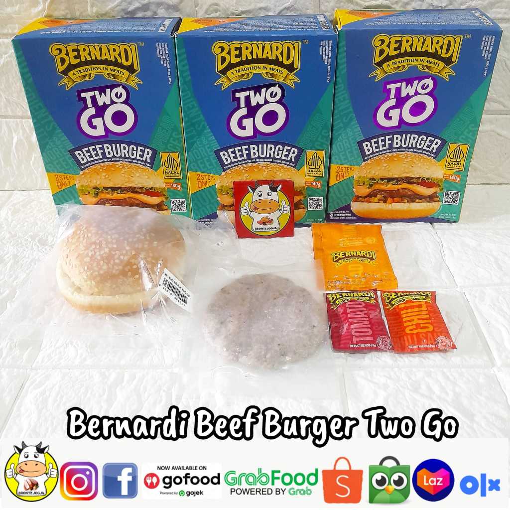 

BERNARDI BEEF BURGER TWO GO-FROZEN FOOD-BRONTZ JOGJA