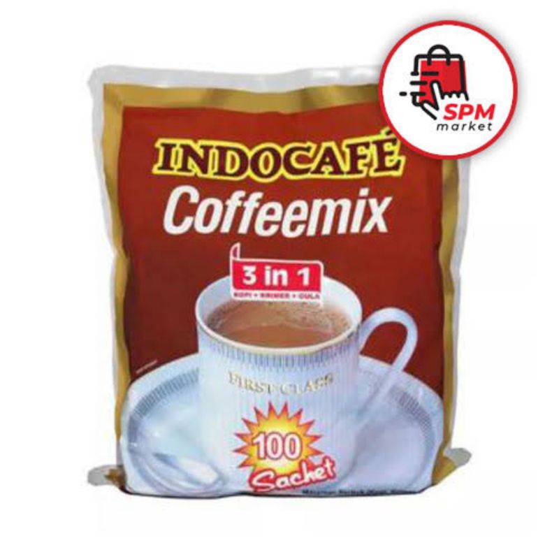 

Indocaffe Coffemix 3in1 @100 sachet/ 10 renceng