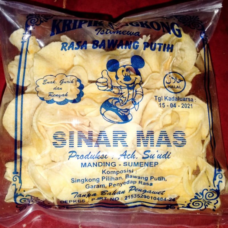 

KRIPIK SINGKONG SINAR MAS