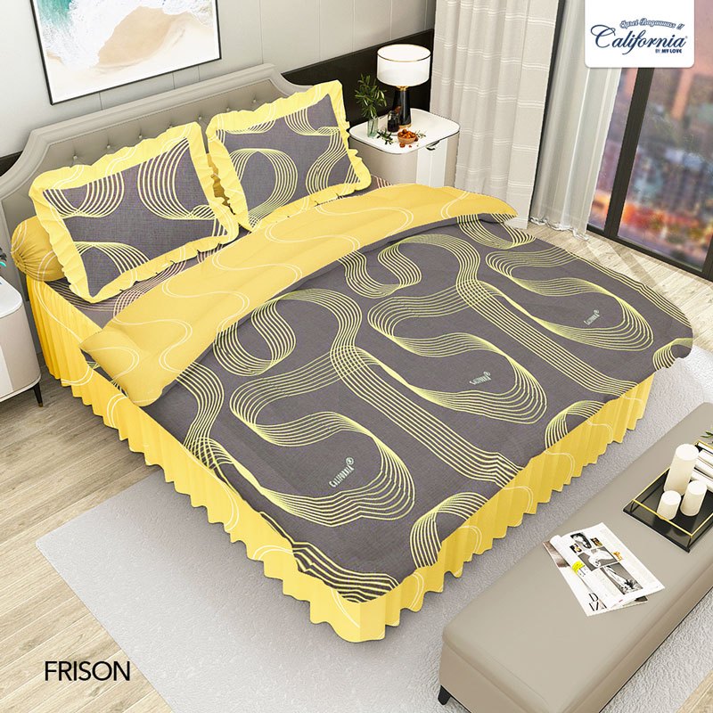 CALIFORNIA Bed Cover King Rumbai 180x200 Frison