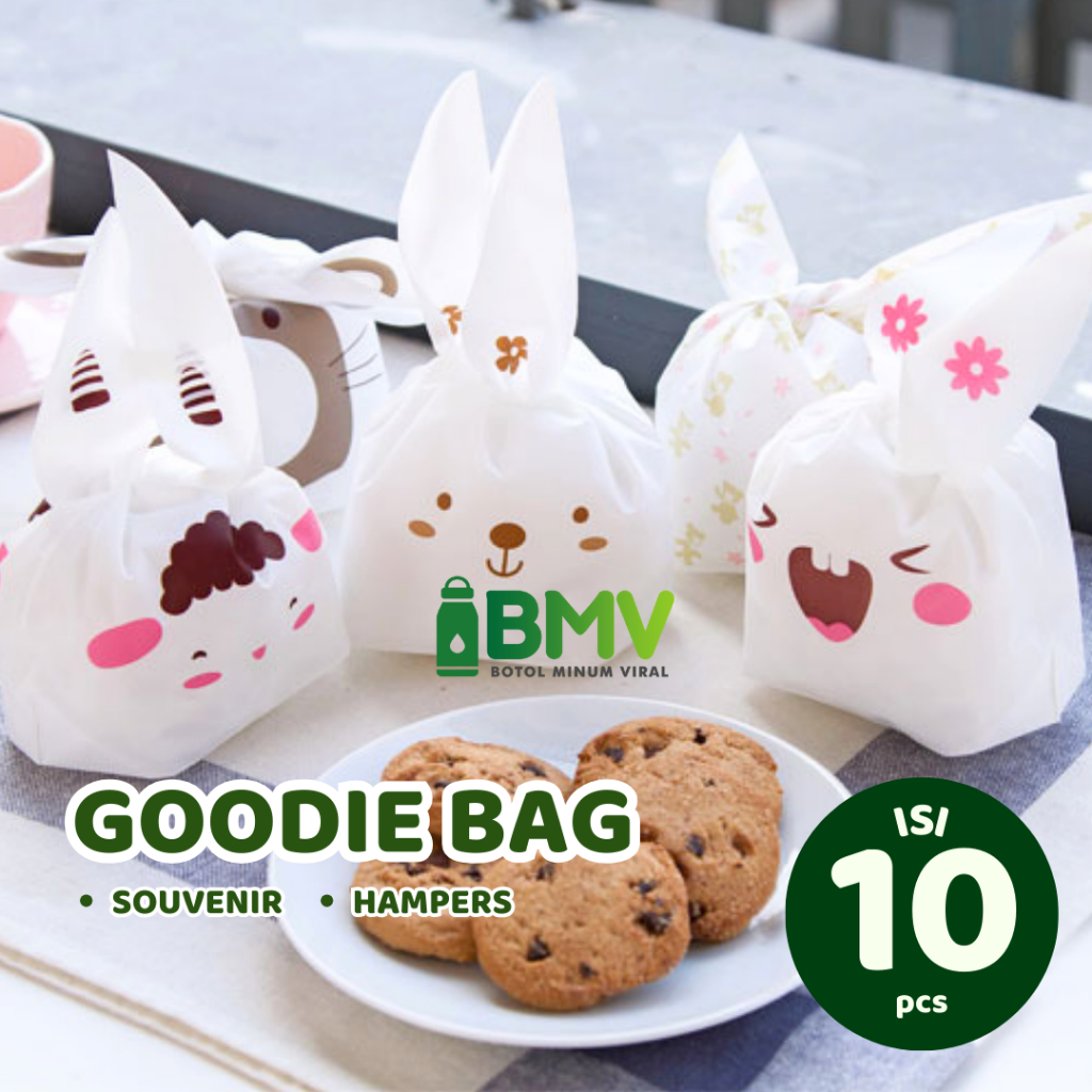

Plastik Ulang Tahun Bingkisan Snack Goodie Bag Karakter Besar Kecil 10pcs