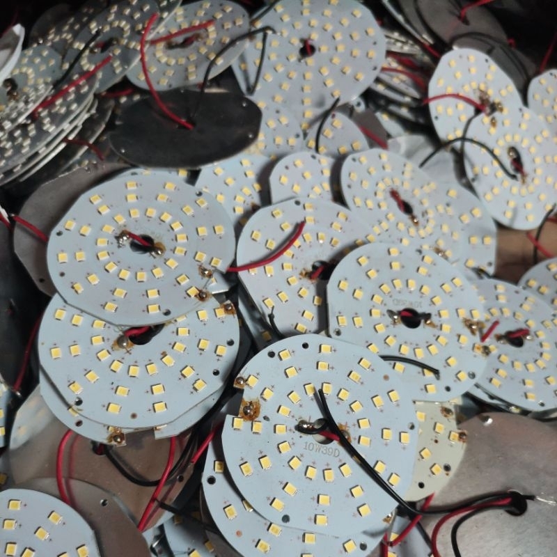 DIY PCB alumunium LED smd 2835 copotan lampu magic emergency bahan ngechip