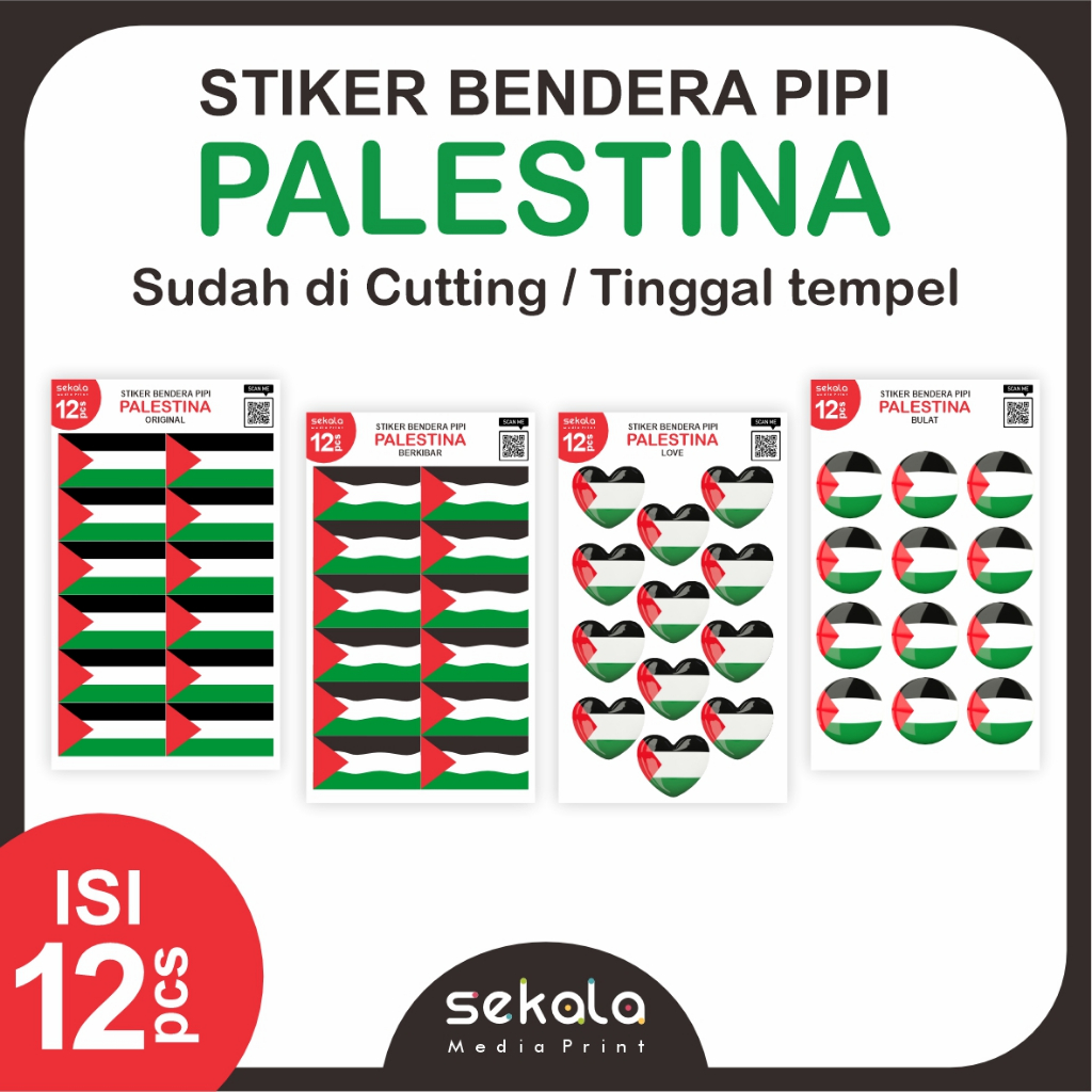 

PRODUK BARU! Stiker Pipi Bendera Palestina 2023 - Sticker Bendera Pipi Indonesia 2023