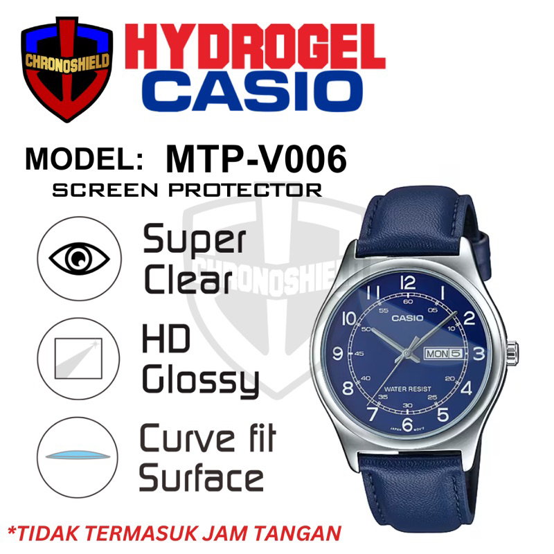 Antigores Jam Tangan Casio MTP V006 Hydrogel