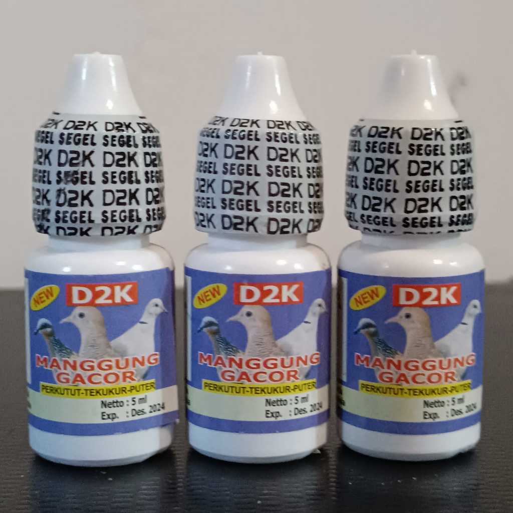 D2K MANGGUNG GACOR VITAMIN PENGGACOR BURUNG PERKUTUT PUTER PELUNG